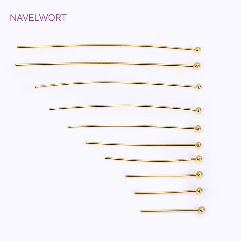 Brass Ball Head/Flat Head/Eye Head Pins 1