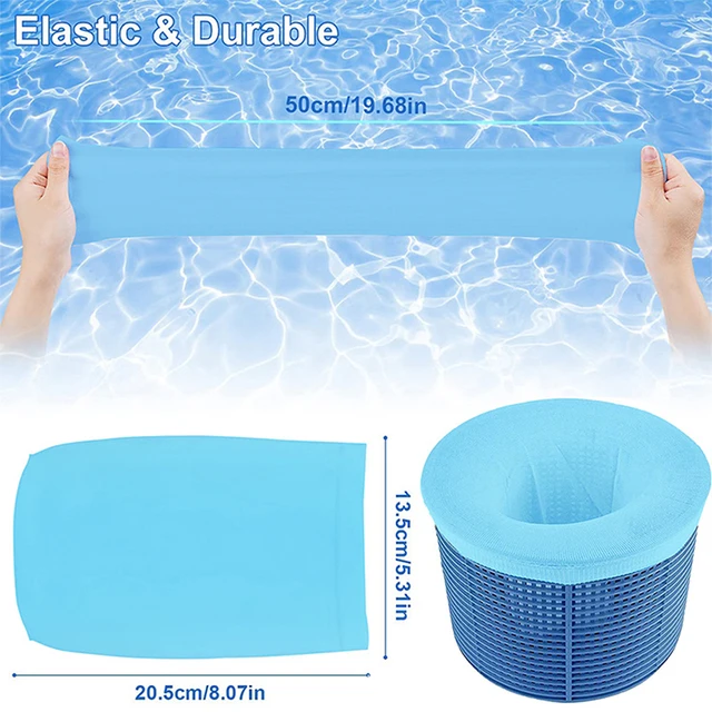 Medence Skimmer Zokni Háztartás Tökéletes Megtakarítók Nylon Háló Kialakítás Szűrők Kosarak Skimmerek Úszómedence Tiszta Ellátás - Image 6