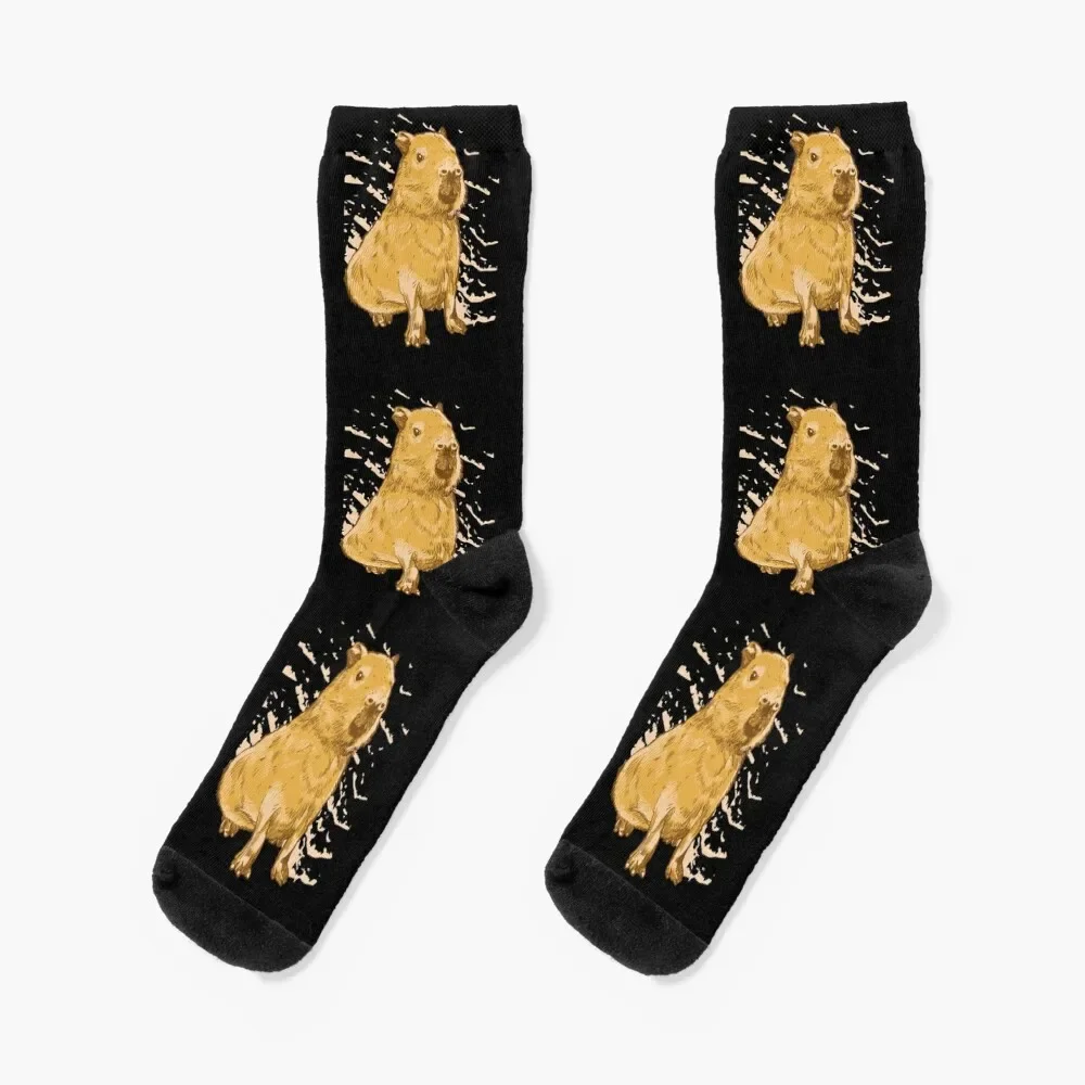 Capybara | Capybara Socks winter warm winter Socks Girl Men's