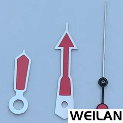 Multicolor Luminous Watch Hands (Silver Red)