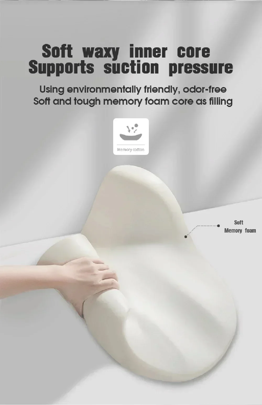 Auto Kopfstütze Lenden Unterstützung Lenden Kissen Memory Foam Rückenlehne Lenden Kissen Auto Komfortable Neck Kissen Auto Zubehör – Detail 8