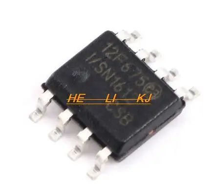 100% NEW Free shipping      PIC12F675-E/SN SOP   PIC12F675-I/SN smd pic12f675 i sn pic chip 8 bit flash microcontroller sop 8 новый оригинальный