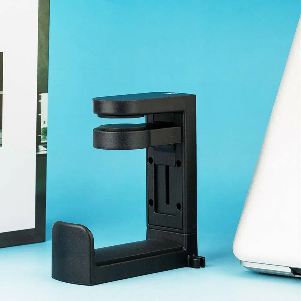 Headphone Stand Universal Adhensive Plastic Wall Mount Under Desk Gaming Earphone Bracket