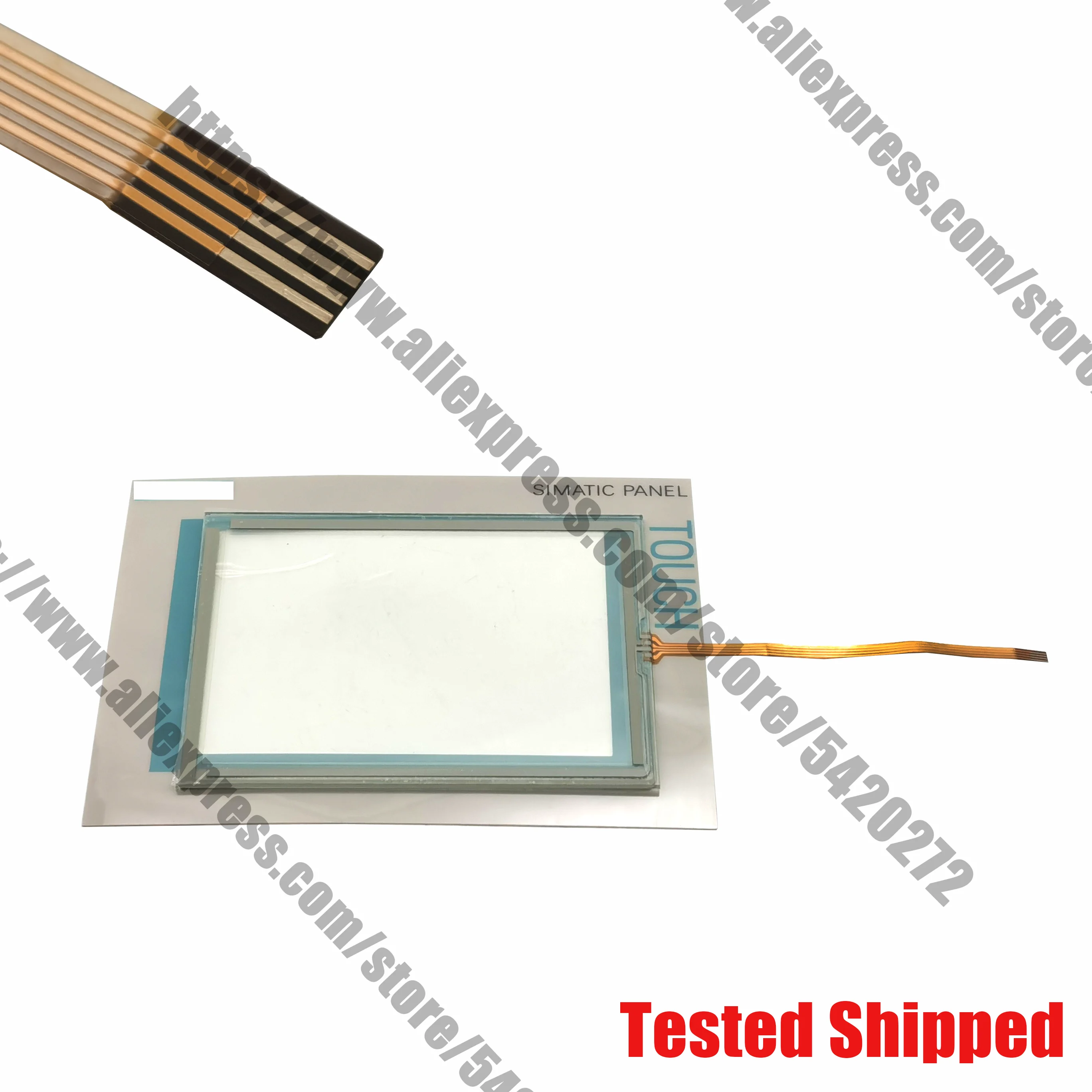 

NEW Touch Screen Digitizer for 6AV6 642-0BA01-1AX1 TP177B Touch Panel for 6AV6642-0BA01-1AX1 TP177B with Overlay (protective fil