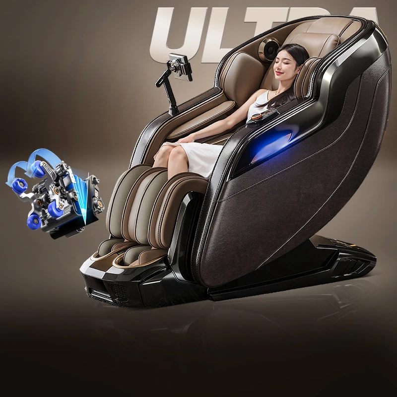 2025 Full Body Leather Heating Electric Massage Chair Zero Gravity Spa Cushion Foldable Airbags Portable Leisure Foot Arm 2025 Full Body Leather Heating Electric Massage Chair Zero Gravity Spa Cushion Foldable Airbags Portable Leisure Foot Arm