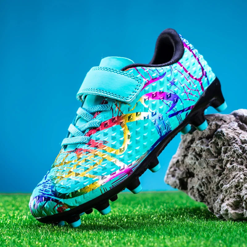 Stylish Children's Low-top Football Boots - Non-slip and Wear-resistant Sports Footwear