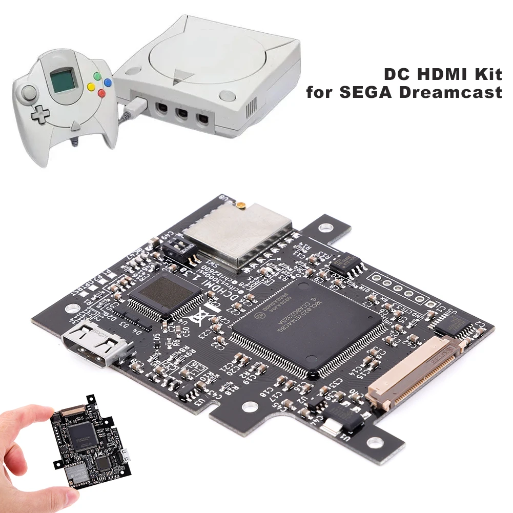 SEGA 드림캐스트용 고화질 PCB 보드 게임 콘솔, DCHDMI 키트, 1080p DC HDMI 호환 칩, 게임 액세서리