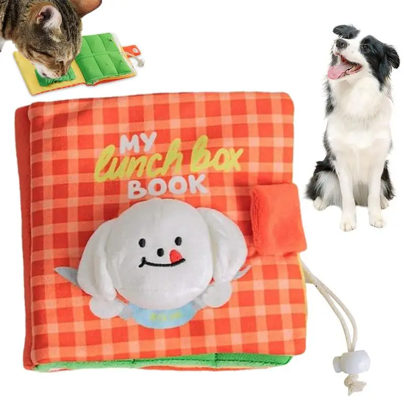 

Dog Snuffle Mat Book Pet Snuffle Mat For Dogs Pet Feeding Mats Puppy Sniffing Pad Cat Doggies Interactive Puzzle Toys For pets