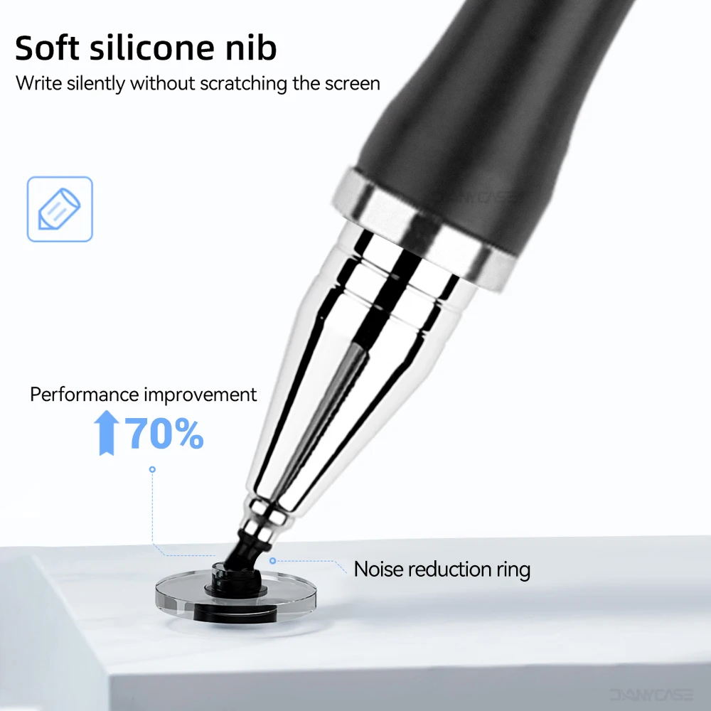 2in1 Stylus Pen Universal Drawing Tablet Capacitive Screen Touch Pen for Tablet Mobile Android ios Phone iPad Xiaomi Accessories stylus pen touch screen stylus