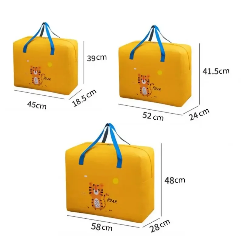 Quilt Storage Bag Moving Packing Bag Nonwoven Kindergarten Quilt's Storage Large Capacity Handheld