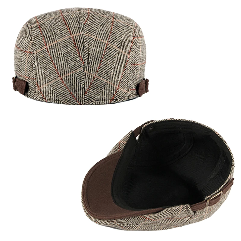 Beret Hat Newsboy Cap Newsboy Hat Woolen Beret For Men Women