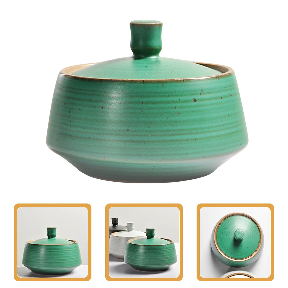 

Ceramic Tea Canister Tea Jar Tea Storage Jar Tea Leaves Storage Container Sugar Jar