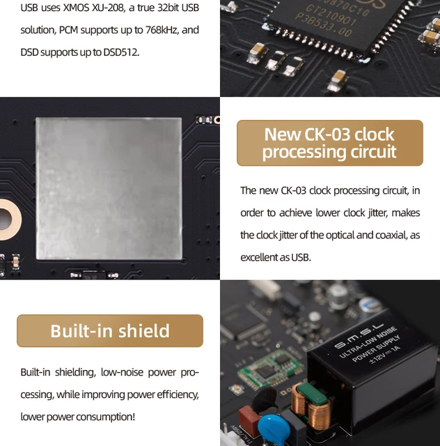 S.M.S.L on X: NEW: SMSL VMV D2R BD34301EKV ROHM Chip High-Res Audio DAC：  Unveiling MQA Full Decoding The Heart of Innovation: ROHM Flagship Chip  BD34301EKV Precision Clock Processing with CK-03 Reliable Power