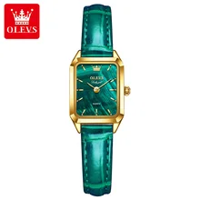 

OLEVS Quartz Waterproof Women Wristwatch PU Strap High Quality Fashion Watch for Women