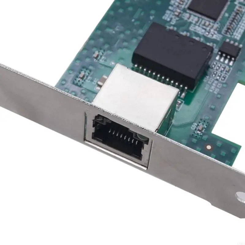 CORA PCIE 1X 이더넷 서버 어댑터 RJ45 기가비트 네트워킹 카드 로우 프로파일 브래킷이 있는 PCIE 1000M 이더넷 카드