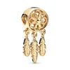 Original New DIY Women Jewelry Fine 925 Sterling Silver Plated Gold Paw Bead Fit Necklace Charms Bracelet Trinket Accessories 3