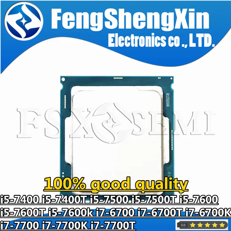 100% Lavoro I5-7400 I5-7400T I5-7500 I5-7500T I5-7600 I5-7600T I5-7600K I7-6700 I7-6700T I7-6700K I7-7700 I7-7700K I7-7700T Cpu