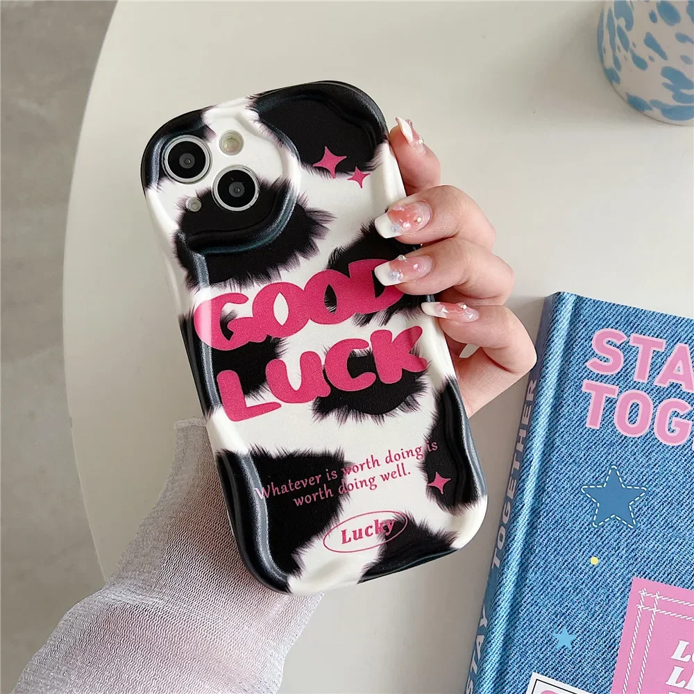 Cute Cream Edge Heart Flower Soft Silicone Phone Case Cover