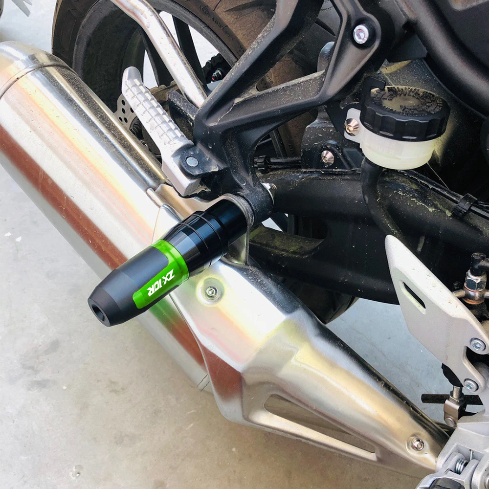 

Аксессуары для KAWASAKI ZX-10R ZX10R 2006 2007 2008 2009 2010 2011 2012-2015, слайдеры выхлопной рамы, аварийные прокладки, защита от падения