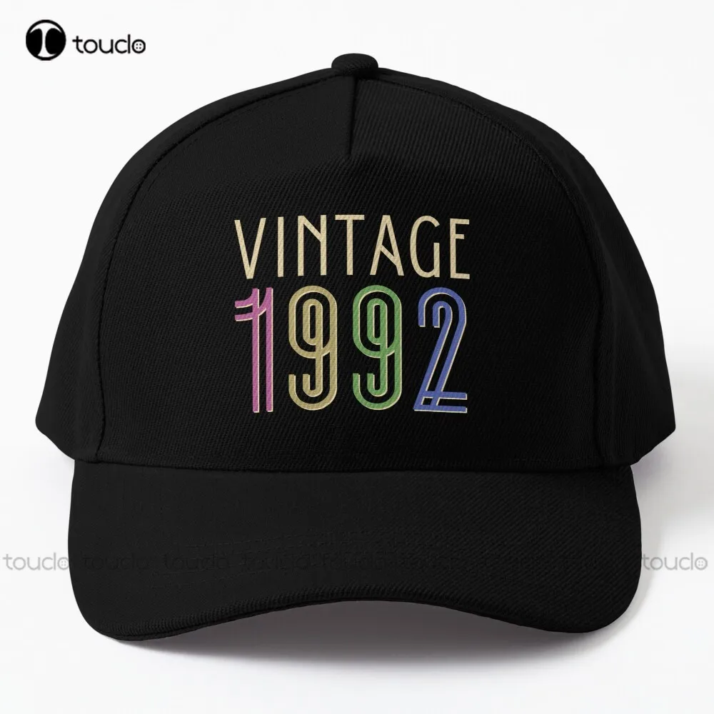 

Винтажная 1992-сделано в 1992 | 1992 оригинальная бейсболка, рыболовные шапки для мужчин, Мультяшные джинсовые цветные уличные хлопковые кепки, художественные спортивные