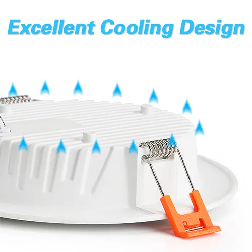 LED 방수 통 밝기 조절 IP65 주방 220V 12V 7W 9W 12W 15W, 욕실 화장실 처마 흰색 천장 램프 스포트 라이트 4