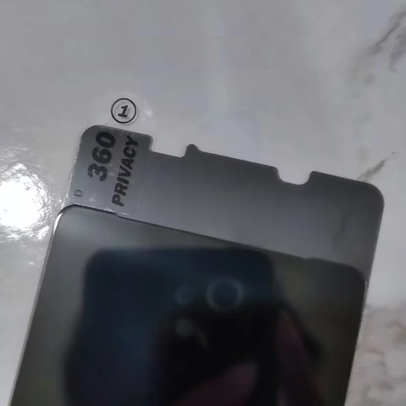 Privacy Tempered Glass Screen Protector Film - Anti-Spy Shield