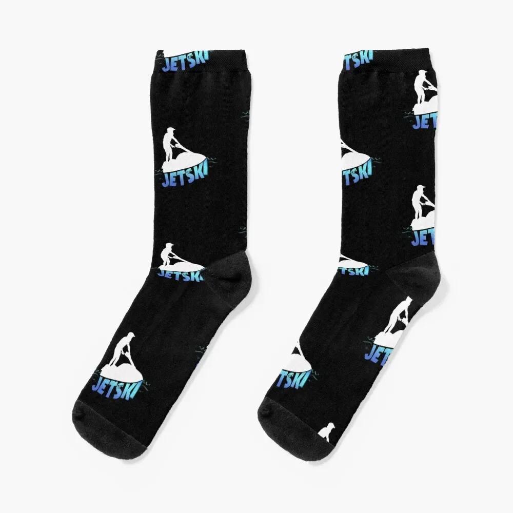 

Stand up jet ski on the water Socks snow Non-slip christmas stocking Socks Men's Women's