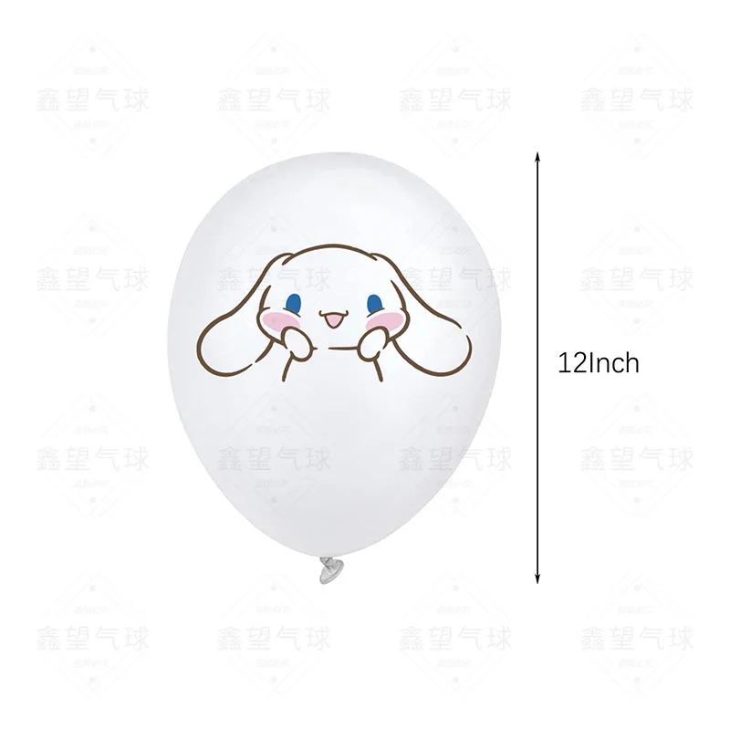 12inch Cinnamoroll Ballons Birthday Wedding Balloons Ornaments Supplies Anime Party Decoration Baby Shower Decor Kids Toys Gift party decoration party supplies