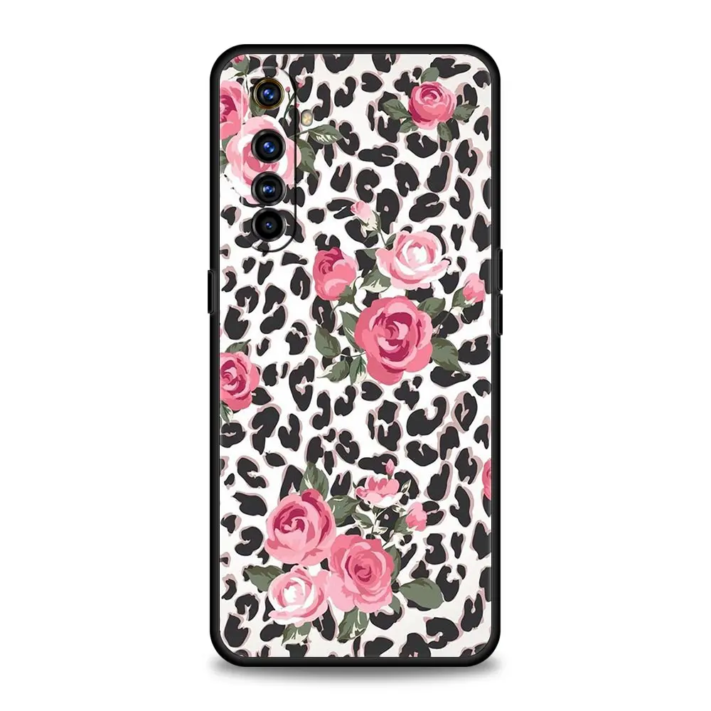 Funda con estampado de leopardo y tigre a la moda para Realme 11 10 9 8 5G 7 6 GT2 Pro Plus C21 C11 C25 C35 para Realme GT Neo 2 3 3T