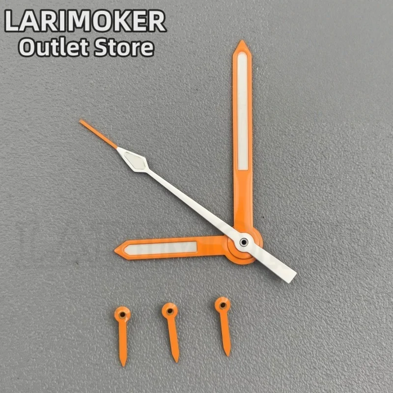 LARIMOKER Multicolor Luminous Watch Hands - Red, Orange, Green, Gold, Rose Accessory