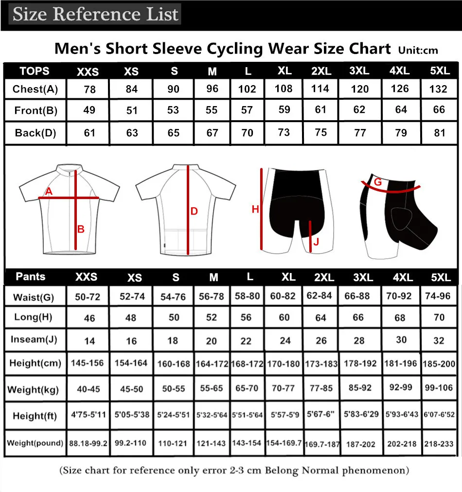 Summer PRO AERO Elastic Sleeve Cycling Clothing Man Red Senior Breathable Cycling Jersey Set Mountain Bicycle Road Riding Jersey 5