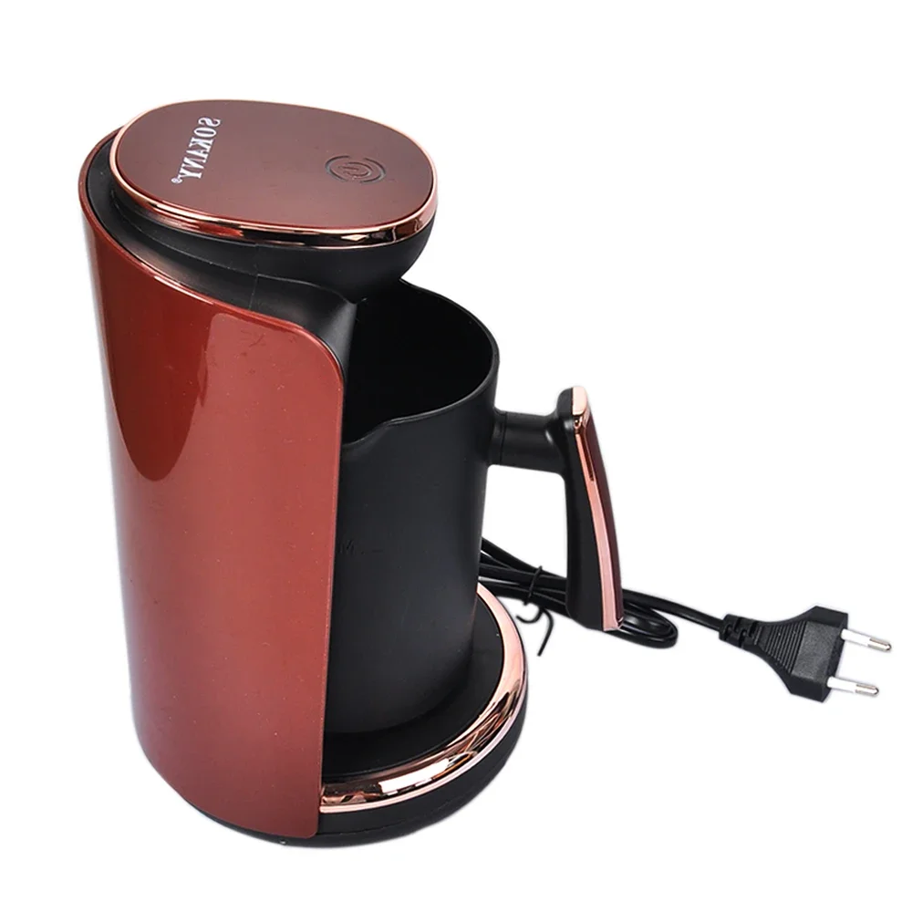 Turkish Electric Coffee Maker Portable, 250ml Automatic Italian Coffee Machine, Burn-Proof, Suitable for Home Office 3