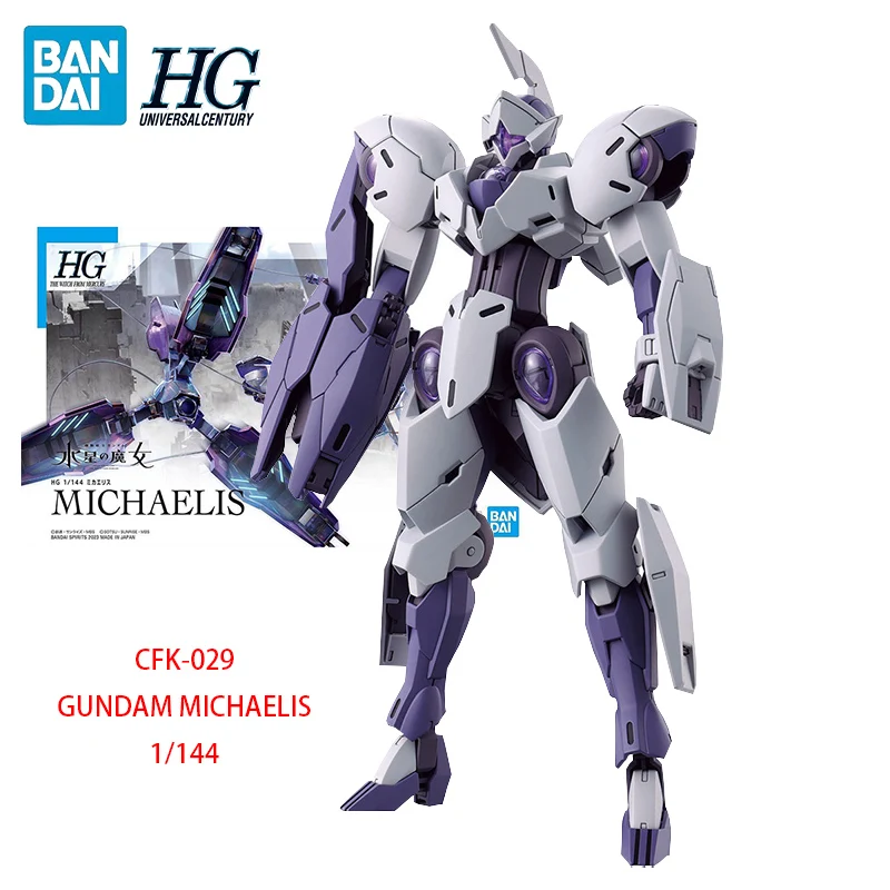 

In Stock BANDAI Mobile Suit Gundam: the Witch from Mercury HG 1/144 CFK-029 MICHAELIS Assembly Models Anime Action Figures Model