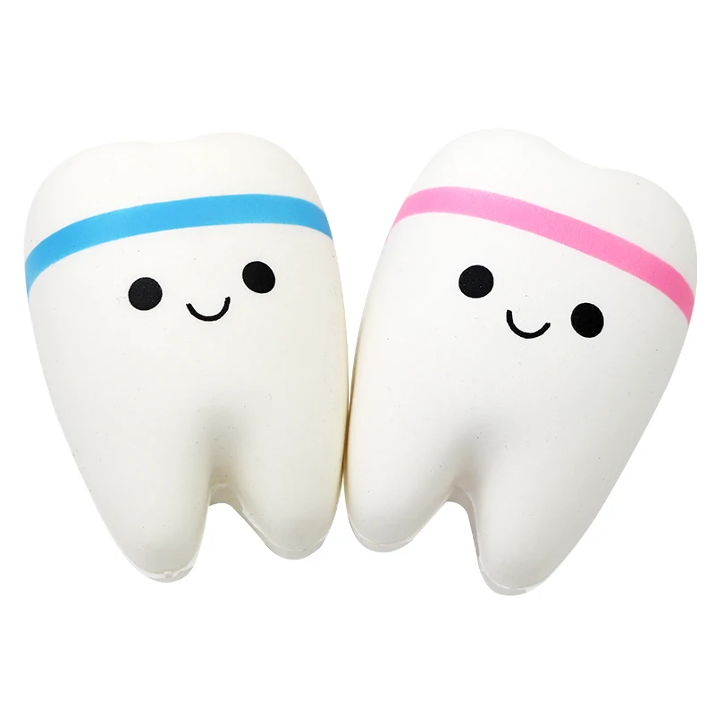 1개입 시뮬레이션된 표정, 치아 마스터, 치아 꼬집기, 음악 감압 장난감, 치아 모양, 감압 사무실 장난감