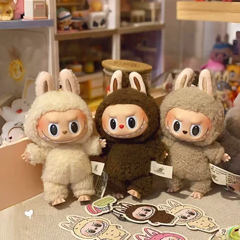 2024 In Stock Hot Labubu Monster Face Heart Mystery Model Collectible Figurine Model Bag Keychain Christmas Gift Ornaments Toys