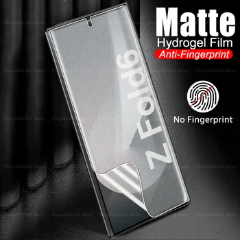 Pellicola idrogel opaca per Samsung Galaxy Z Fold 6 Proteggi schermo esterno anti-impronte ZFold6 Z6 Fold6 5G Pellicole morbide Non in vetro
