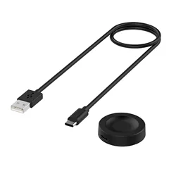 Universal Wireless Charging Base for Huawei Watches with Adapter Compatibility (Split body Black)