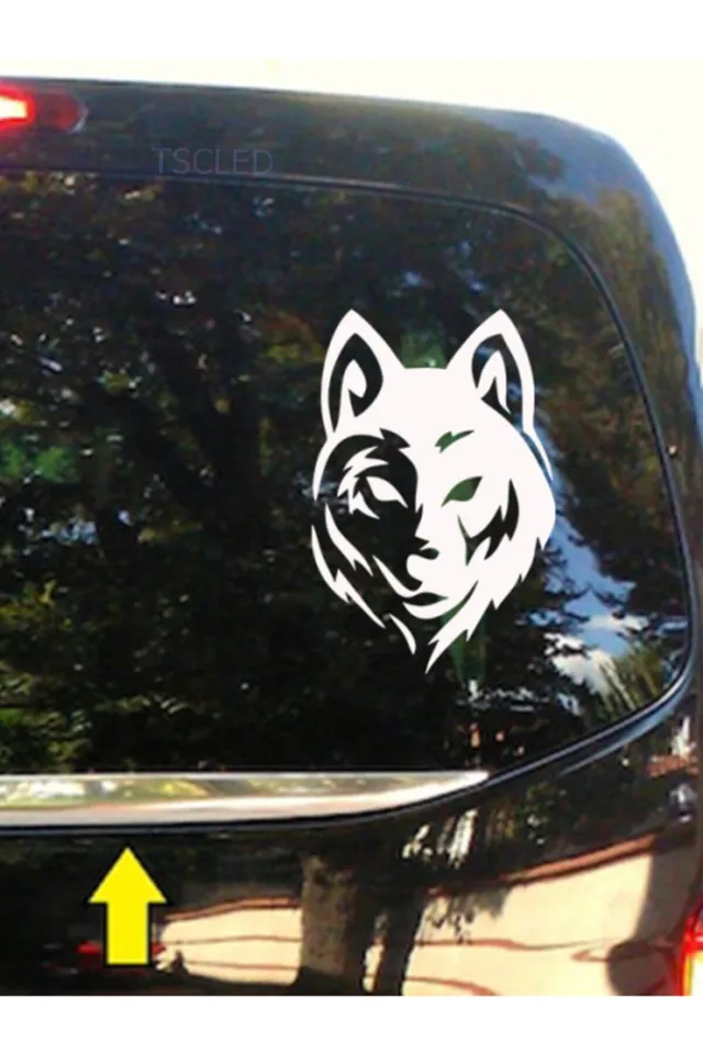 

Gray wolf Car Stickeri