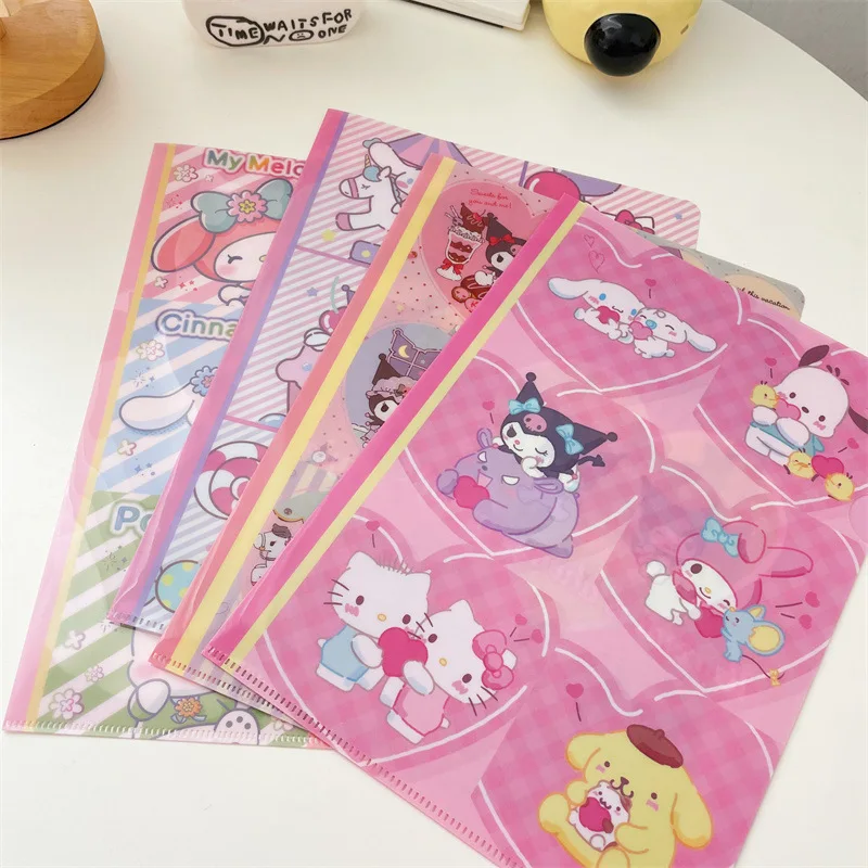Cartoon Pacha Dog Pudding Dog Merlot Tikulomi Poster File Bag Student A4 Exam Paper Wrong Questions L Clip File Halloween Gift