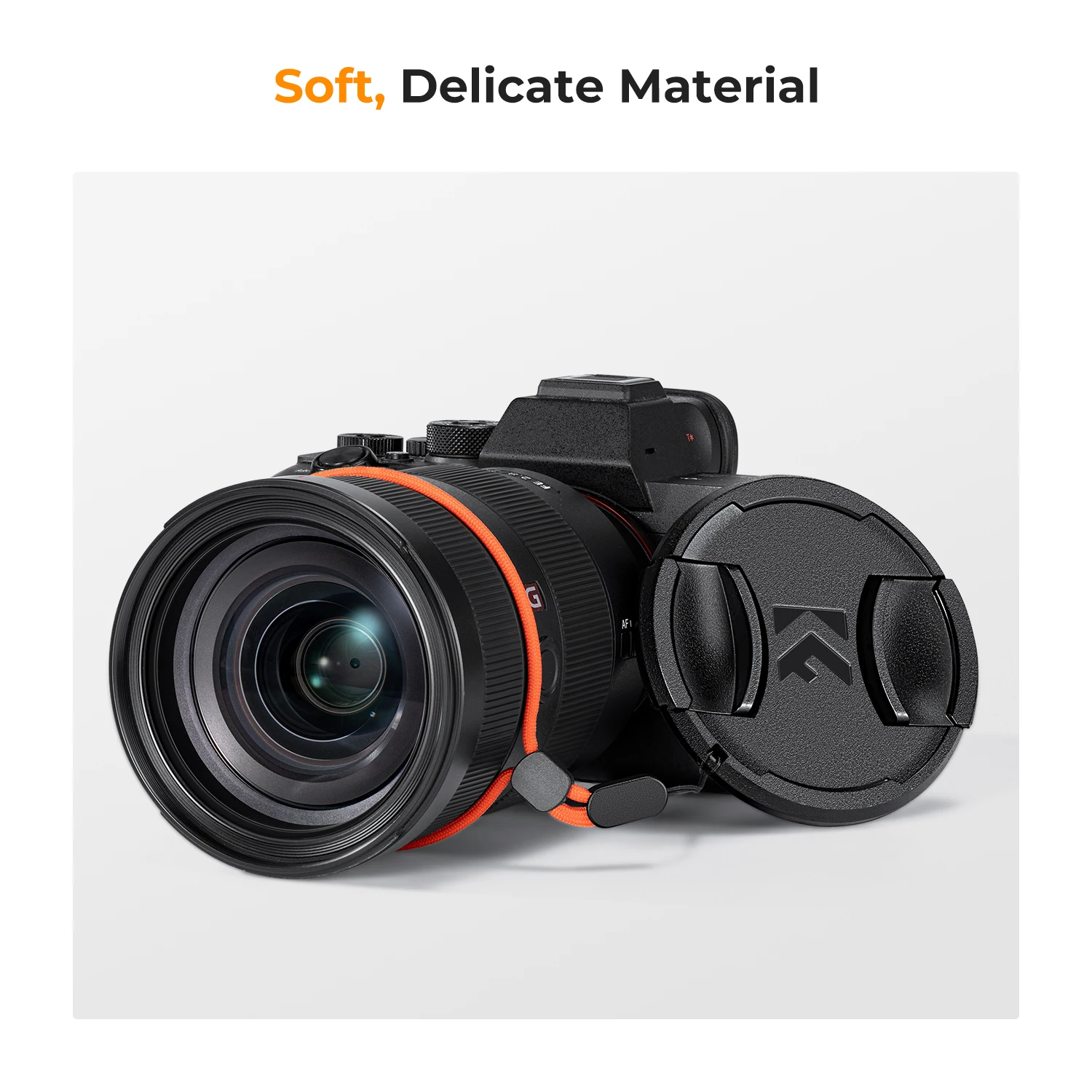 Camera Lens Cap 37/40.5/43/46/49/52/55/58/62/67/72/77/82/95mm For Nikon Canon Sony Fuji Anti-Lost Keeper Leash