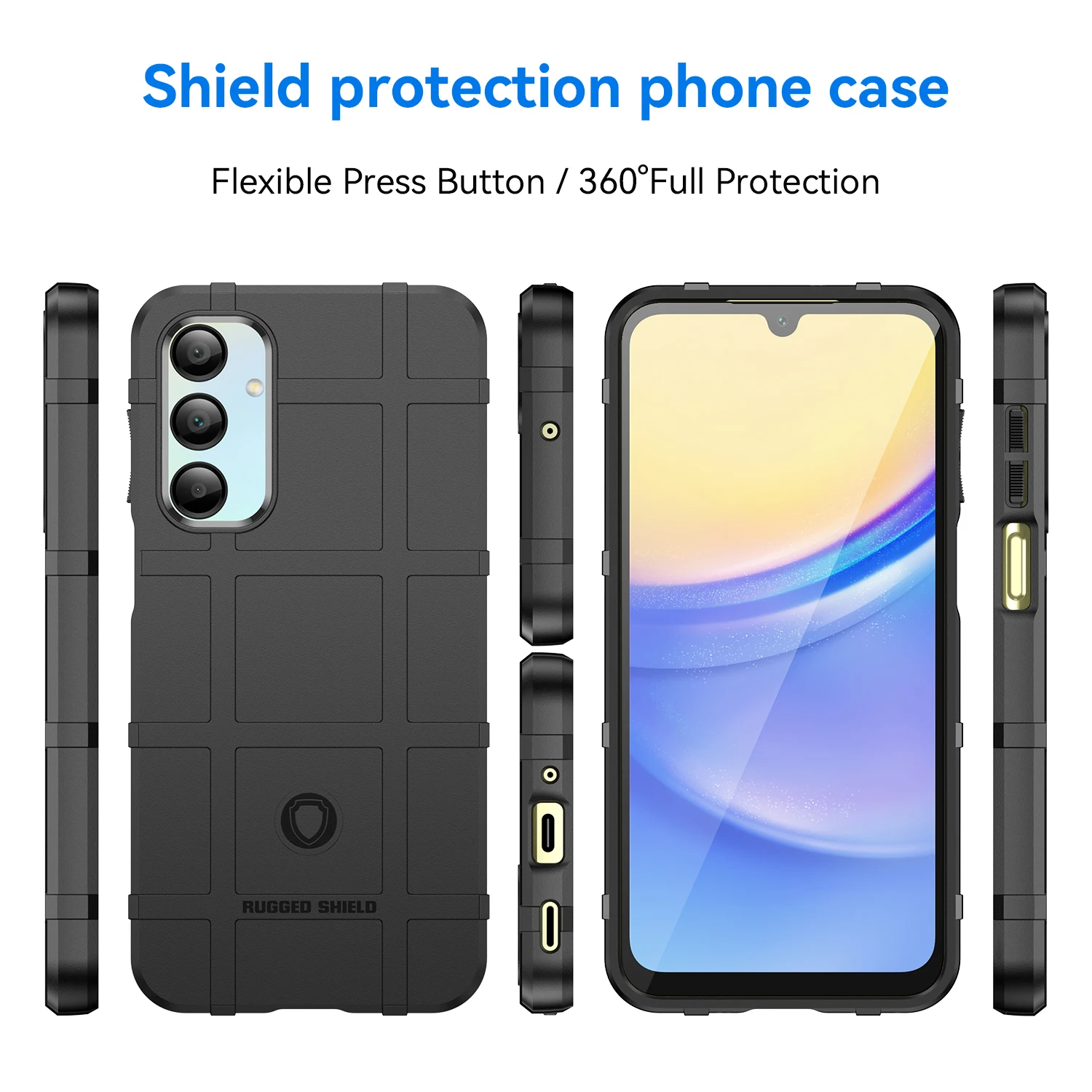 Frosted Feel Personalized Non-Slip Protective Phone Case