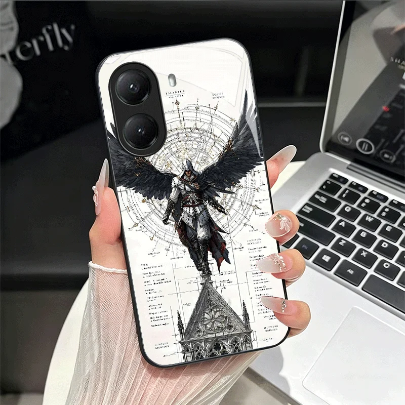 Assassins Creed Tempered Glass Phone Case