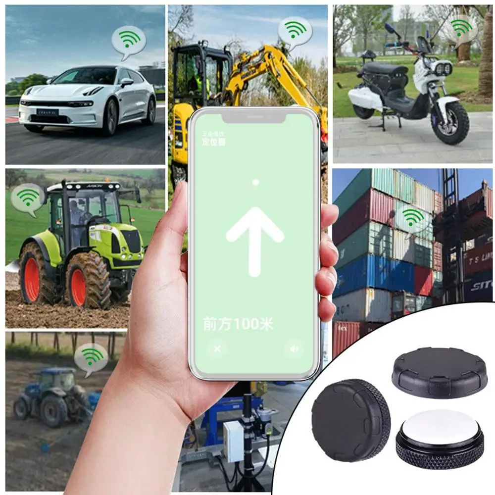Waterproof GPS Tracker Case For Airtag Hidden Sticker Cover GPS Tracker for Airtag Adhesive Mount Accessories for Luggage Bike