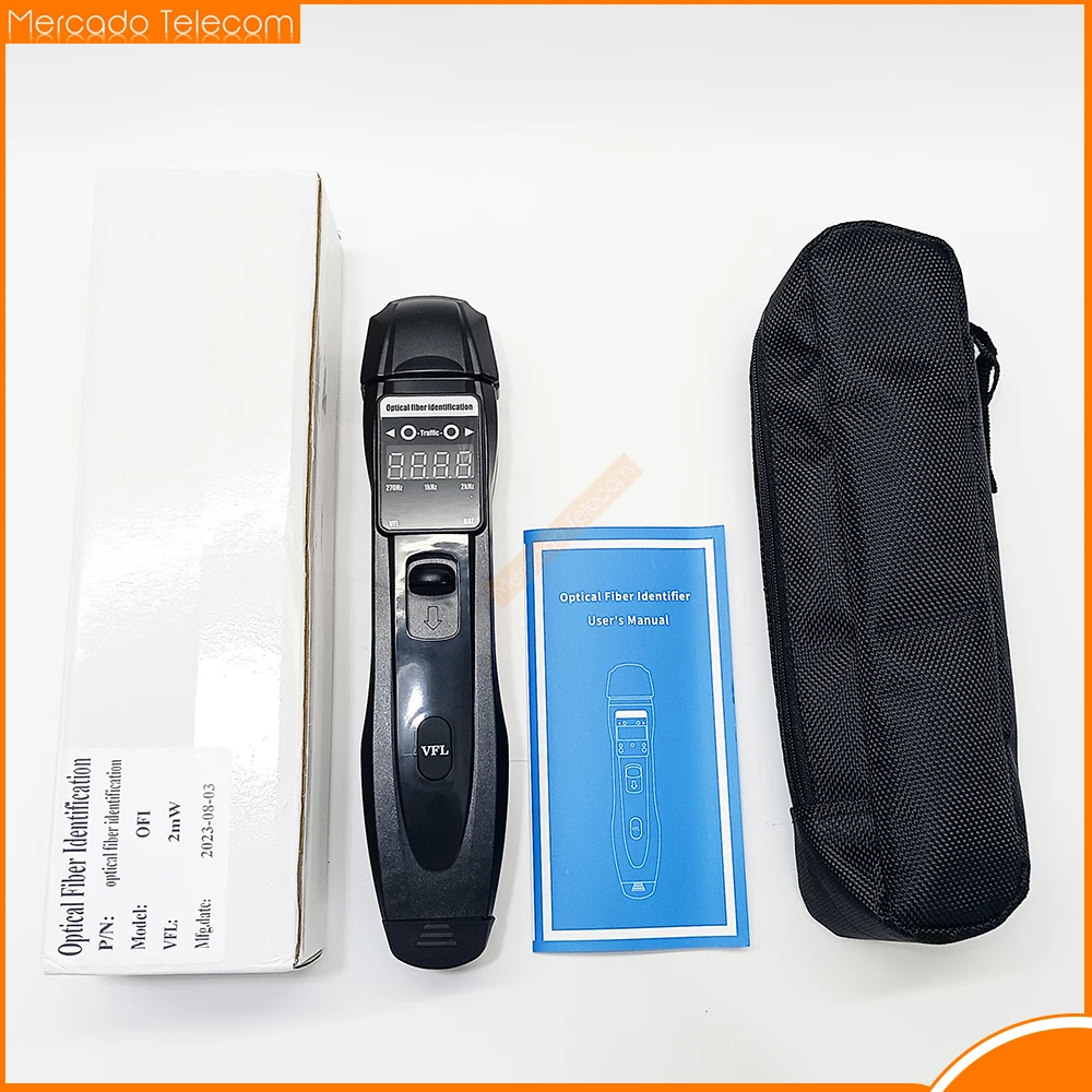 2023 new High quality Fiber Optic Identifier Live Fiber Optical Identifier NK-411 with Built in 2mw Visual Fault Locator