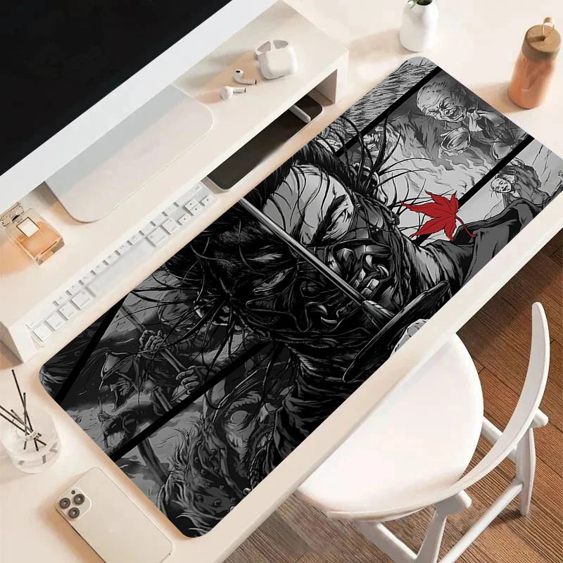 

Ghost of Tsushima Mouse Mat Gaming Pad Anime Mousepad 900x400 Pc Gamer Accessories Computer Desk For Gamers Office Accessory Rug