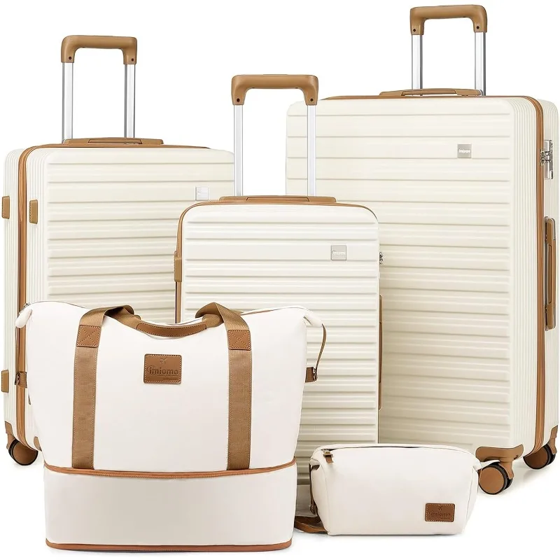 

Luggage Sets 3 Piece,Expandable Hardside Suitcase Set with Spinner Wheels,Lightweight Travel Luggage set with TSA Lock