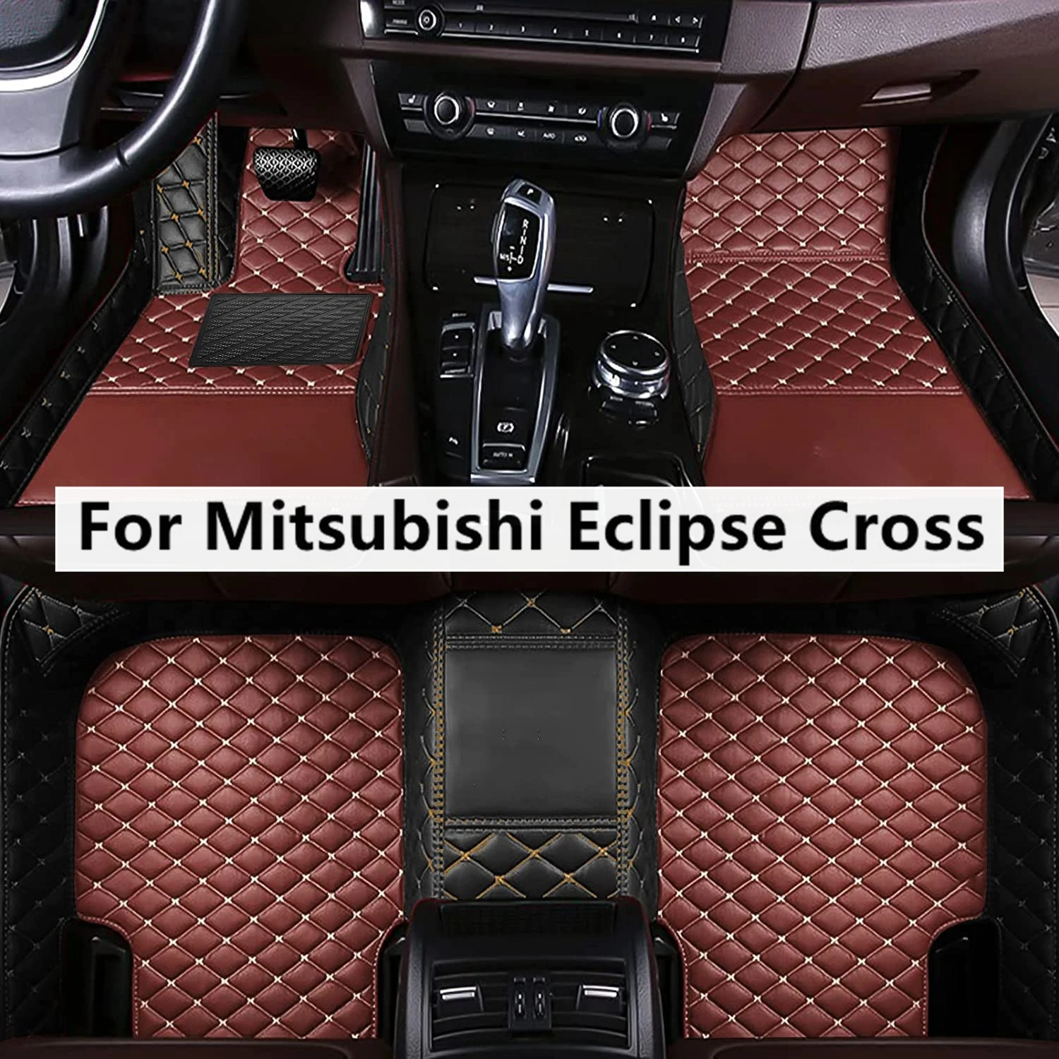 

Подходящие цвета автомобильные коврики на заказ для Mitsubishi Eclipse Cross, автомобильные аксессуары, коврик для ног