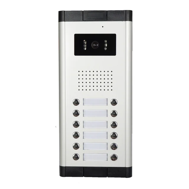 SmartYIBA 7" Intercom System For Multi Building 3-12 Units for Family Video Door Phone Villa Security Doorbell Kits 6