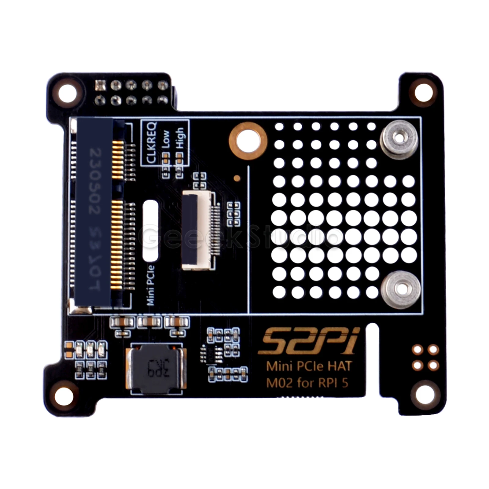 

Плата адаптера удлинителя Mini PCIe HAT M02 для Raspberry Pi 5