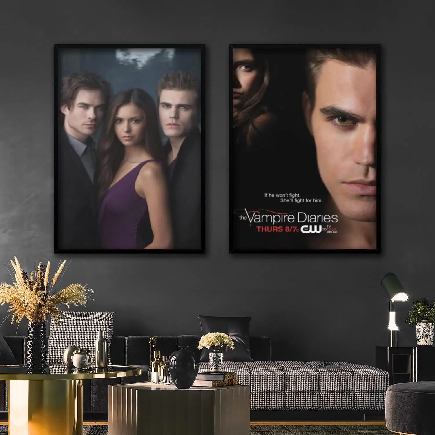 

vampir TV show Decorative Painting Canvas 24x36 Poster Wall Art Living Room Posters Bedroom Painting